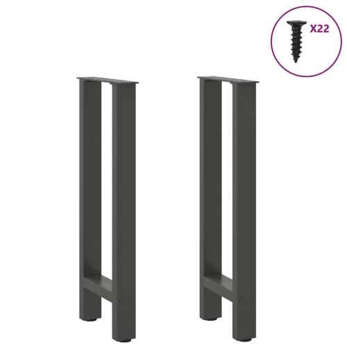 Noge stolića za kavu 2 kom antracit 38x(72-73) cm čelik - Antracit 38 x (72-73) cm 2 1 Cijena