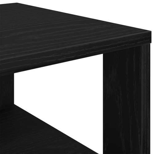 Stalak za cipele crni 61x32x105 cm od konstruiranog drva - Crna 1 105 cm Cijena
