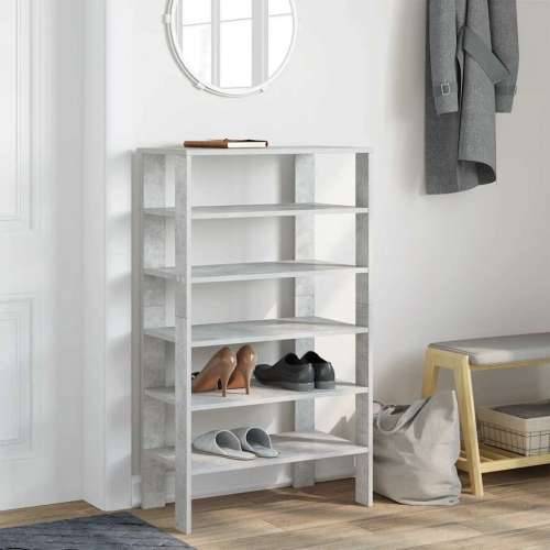 Stalak za cipele boja betona 61x32x105 cm konstruirano drvo - Beton siva 1 105 cm Cijena