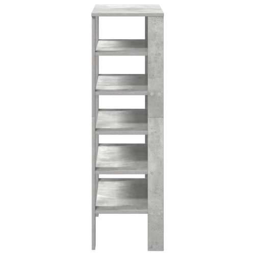 Stalak za cipele boja betona 61x32x105 cm konstruirano drvo - Beton siva 1 105 cm Cijena