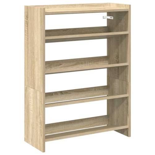 Stalak za cipele boja hrasta 60x25x81 cm konstruirano drvo - sonoma hrast 1 81 cm 60 cm Cijena