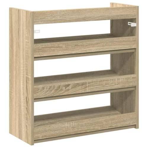 Stalak za cipele boja hrasta 60x25x62 cm konstruirano drvo - sonoma hrast 1 62 cm 60 cm Cijena