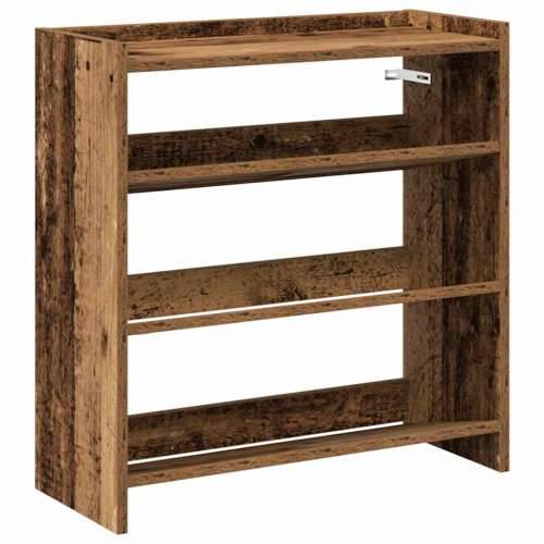 Stalak za cipele boja staro drvo 60x25x62 cm konstruirano drvo - Staro drvo 1 62 cm 60 cm Cijena