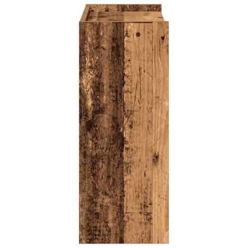 Stalak za cipele boja staro drvo 60x25x62 cm konstruirano drvo - Staro drvo 1 62 cm 60 cm Cijena