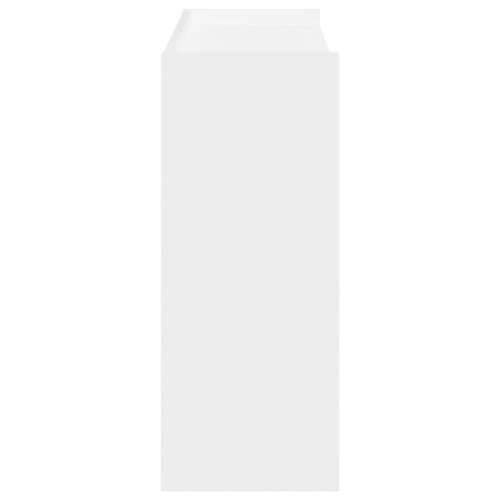 Stalak za cipele bijeli 80x25x81 cm od konstruiranog drva - Bijela 1 81 cm 80 cm Cijena