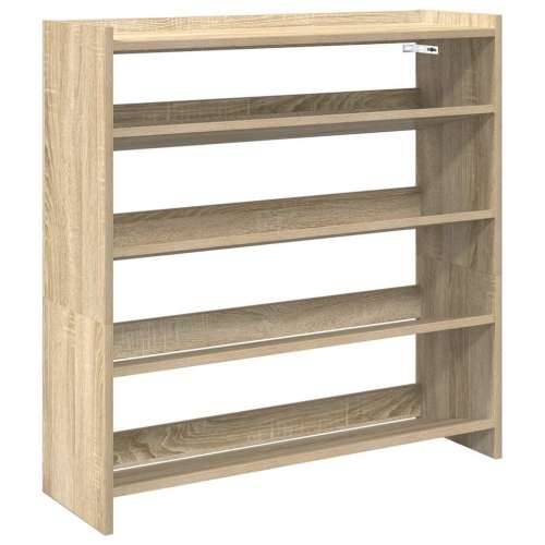 Stalak za cipele boja hrasta 80x25x81 cm konstruirano drvo - sonoma hrast 1 81 cm 80 cm Cijena