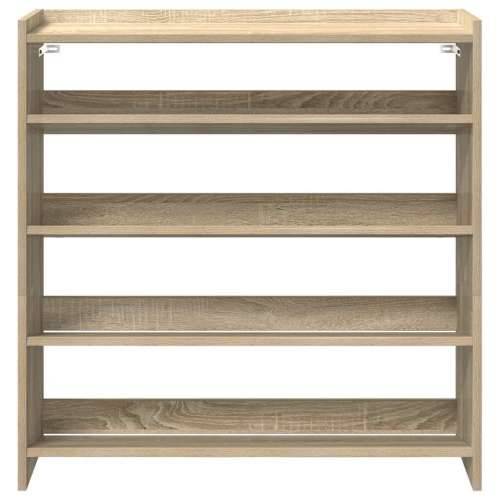 Stalak za cipele boja hrasta 80x25x81 cm konstruirano drvo - sonoma hrast 1 81 cm 80 cm Cijena