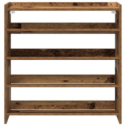 Stalak za cipele boja hrasta 80x25x81 cm konstruirano drvo - Smeđi hrast 1 81 cm 80 cm Cijena