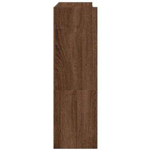 Stalak za cipele boja hrasta 80x25x81 cm konstruirano drvo - Smeđi hrast 1 81 cm 80 cm Cijena