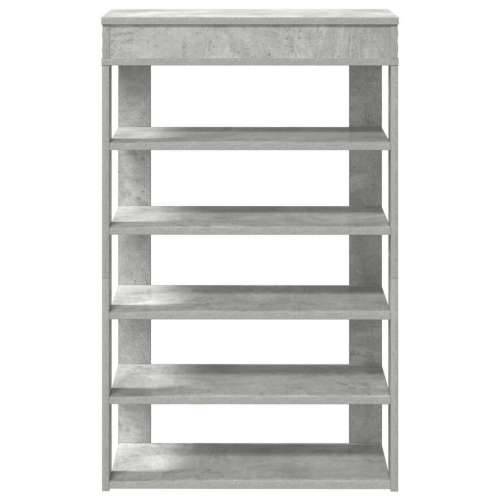 Stalak za cipele boja betona 60x30x98 cm konstruirano drvo - Beton siva 1 60 cm Cijena