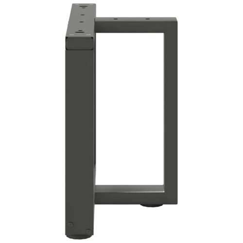 Noge za klub stolić T-oblika 2 kom antracit 50x25x(42-43) cm čelik - Antracit 50 x 25 x (42-43) cm 1 Cijena