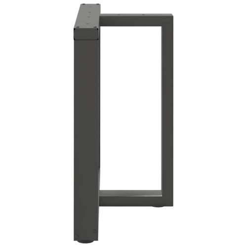 Noge za blagovaonski stol T-oblika 2 kom antracit 70x35x(72-73) cm čelik - Antracit 70 x 35 x (72-73) cm 1 Cijena