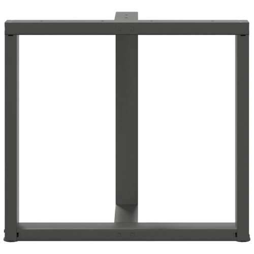 Noge za blagovaonski stol T-oblika 2 kom antracit 70x35x(72-73) cm čelik - Antracit 70 x 35 x (72-73) cm 1 Cijena