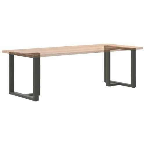 Noge za blagovaonski stol T-oblika 2 kom antracit 70x35x(72-73) cm čelik - Antracit 70 x 35 x (72-73) cm 1 Cijena
