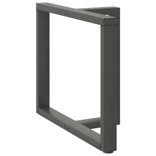 Noge za blagovaonski stol T-oblika 2 kom antracit 100x35x(72-73) cm čelik - Antracit 100 x 35 x (72-73) cm 1 Cijena