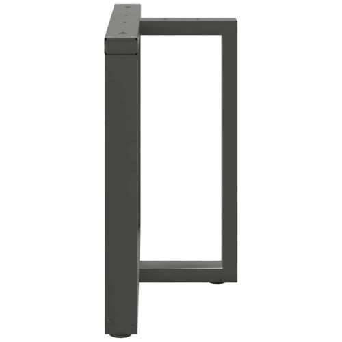 Noge za blagovaonski stol T-oblika 2 kom antracit 100x35x(72-73) cm čelik - Antracit 100 x 35 x (72-73) cm 1 Cijena
