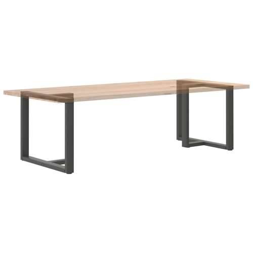 Noge za blagovaonski stol T-oblika 2 kom antracit 100x35x(72-73) cm čelik - Antracit 100 x 35 x (72-73) cm 1 Cijena
