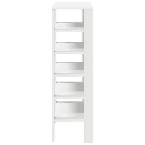 Stalak za cipele bijeli 61x32x105 cm od konstruiranog drva - Bijela 1 105 cm Cijena