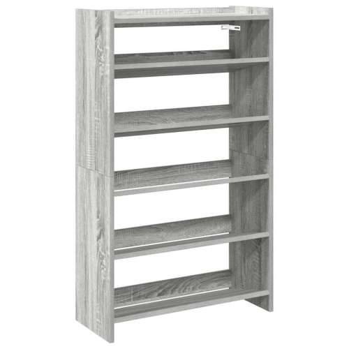 Stalak za cipele boja hrasta 60x25x100 cm konstruirano drvo - Sivi hrast sonoma 1 100 cm 60 cm Cijena