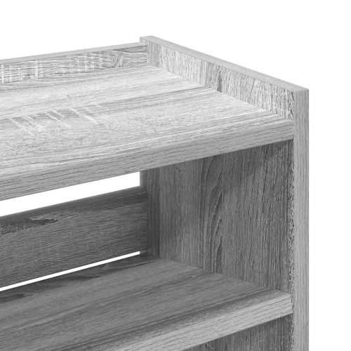 Stalak za cipele boja hrasta 60x25x100 cm konstruirano drvo - Sivi hrast sonoma 1 100 cm 60 cm Cijena