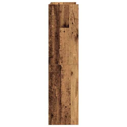Stalak za cipele boja staro drvo 60x25x100 cm konstruirano drvo - Staro drvo 1 100 cm 60 cm Cijena