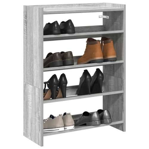 Stalak za cipele boja hrasta 60x25x81 cm konstruirano drvo - Sivi hrast sonoma 1 81 cm 60 cm Cijena