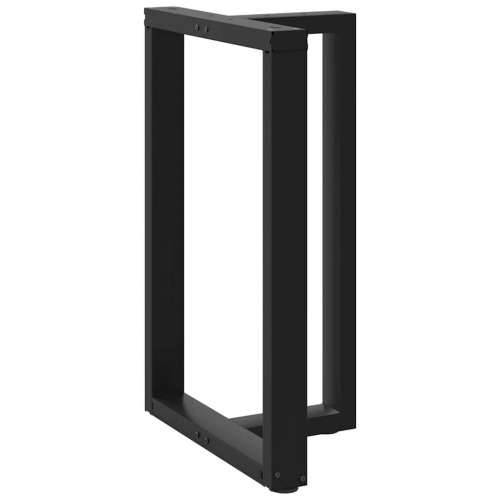 Noge za barski stol T-oblika 2 kom Crne 60x35x(90-91) cm Čelik - Crna 60 x 35 x (90-91) cm 1 Cijena