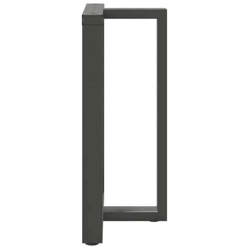 Noge za barski stol T-oblika 2 kom antracit 60x35x(90-91) cm čelik - Antracit 60 x 35 x (90-91) cm 1 Cijena