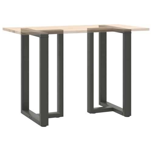 Noge za barski stol T-oblika 2 kom antracit 60x35x(90-91) cm čelik - Antracit 60 x 35 x (90-91) cm 1 Cijena