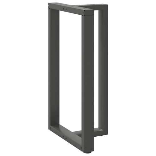 Noge za barski stol T-oblika 2 kom antracit 60x35x(100-101) cm čelik - Antracit 60 x 35 x (100-101) cm 1 Cijena