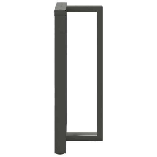 Noge za barski stol T-oblika 2 kom antracit 60x35x(100-101) cm čelik - Antracit 60 x 35 x (100-101) cm 1 Cijena
