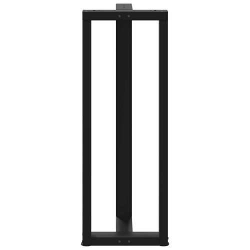 Noge za barski stol T-oblika 2 kom Crne 40x35x(110-111) cm Čelik - Crna 40 x 35 x (110-111) cm 1 Cijena