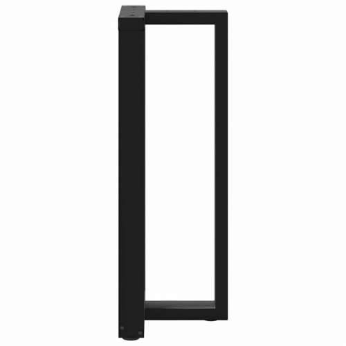 Noge za barski stol T-oblika 2 kom Crne 40x35x(100-101) cm Čelik - Crna 40 x 35 x (100-101) cm 1 Cijena