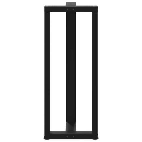 Noge za barski stol T-oblika 2 kom Crne 40x35x(100-101) cm Čelik - Crna 40 x 35 x (100-101) cm 1 Cijena