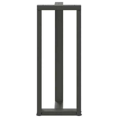 Noge za barski stol T-oblika 2 kom antracit 40x35x(100-101) cm čelik - Antracit 40 x 35 x (100-101) cm 1 Cijena