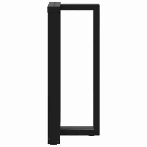 Noge za barski stol T-oblika 2 kom Crne 50x35x(90-91) cm Čelik - Crna 50 x 35 x (90-91) cm 1 Cijena