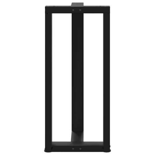 Noge za barski stol T-oblika 2 kom Crne 50x35x(90-91) cm Čelik - Crna 50 x 35 x (90-91) cm 1 Cijena