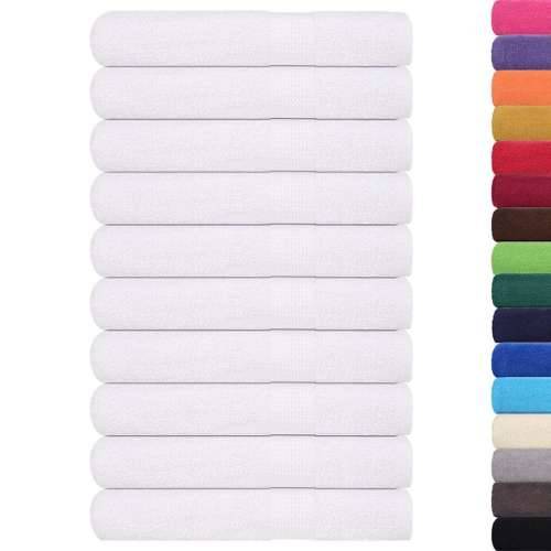 Ručnici za saunu 10 kom bijeli 80x200 cm 360 gsm 100 % pamuk - Bijela 80 x 200 cm 10 Cijena