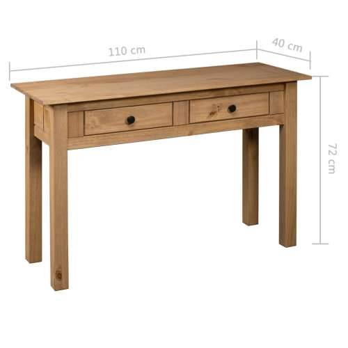 Konzolni stol od masivne borovine 110x40x72 cm asortiman Panama Cijena