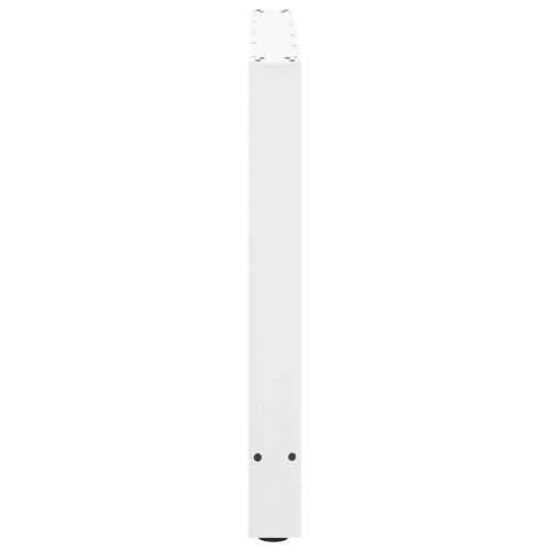 Noge za blagovaonski stol bijele 2 kom 100 x (72-73) cm čelik - Bijela 100 x (72-73) cm 2 1 Cijena
