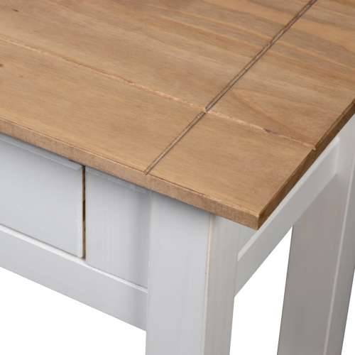 Konzolni stol od borovine bijeli 110x40x72 cm asortiman Panama Cijena