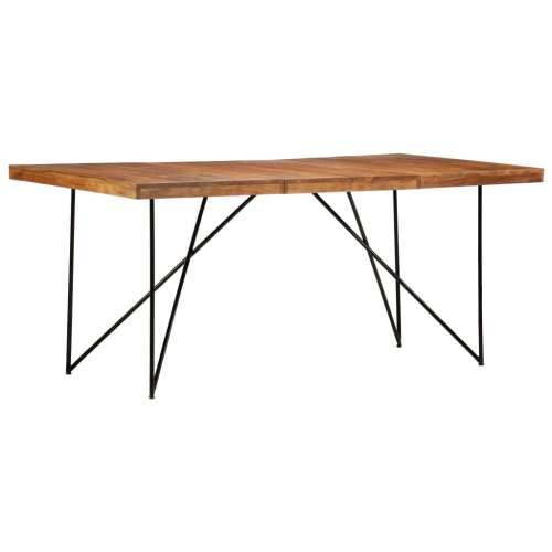 Blagovaonski stol od masivnog drva bagrema 180 x 90 x 76 cm - 1 Masivno bagremovo drvo Cijena