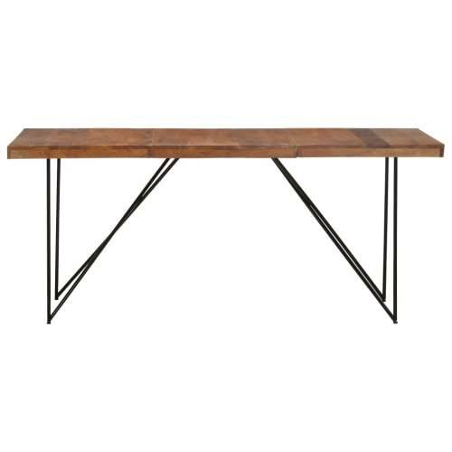 Blagovaonski stol od masivnog drva bagrema 180 x 90 x 76 cm - 1 Masivno bagremovo drvo Cijena