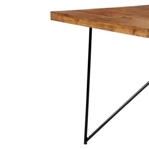 Blagovaonski stol od masivnog drva bagrema 180 x 90 x 76 cm - 1 Masivno bagremovo drvo Cijena