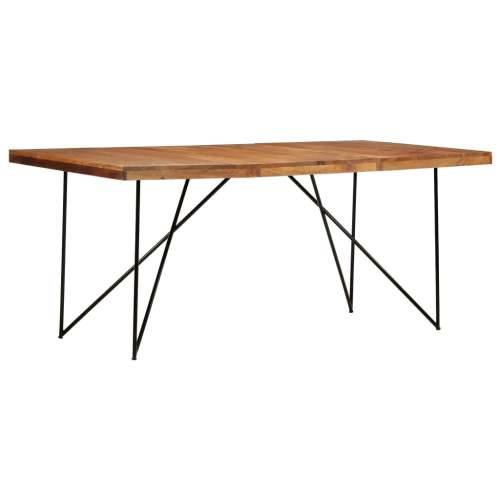 Blagovaonski stol od masivnog drva bagrema 180 x 90 x 76 cm - 1 Masivno bagremovo drvo Cijena