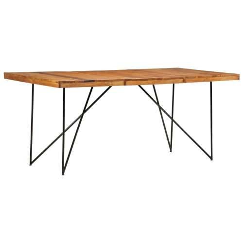Blagovaonski stol od masivnog drva bagrema 180 x 90 x 76 cm - 1 Masivno bagremovo drvo Cijena