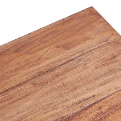 Stolić za kavu 60 x 45 x 23 cm od masivnog drva mahagonija - 60 x 45 x 23 cm 1 Cijena