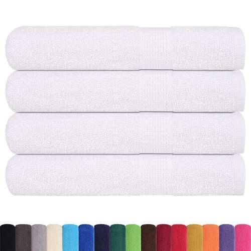 Ručnici za saunu 4 kom bijeli 80x200 cm 360 gsm 100 % pamuk - Bijela 80 x 200 cm 4 Cijena