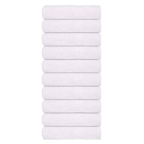 Ručnici za kupanje 10 kom bijeli 100x150 cm 360 gsm 100% pamuk - Bijela 100 x 150 cm 10 Cijena
