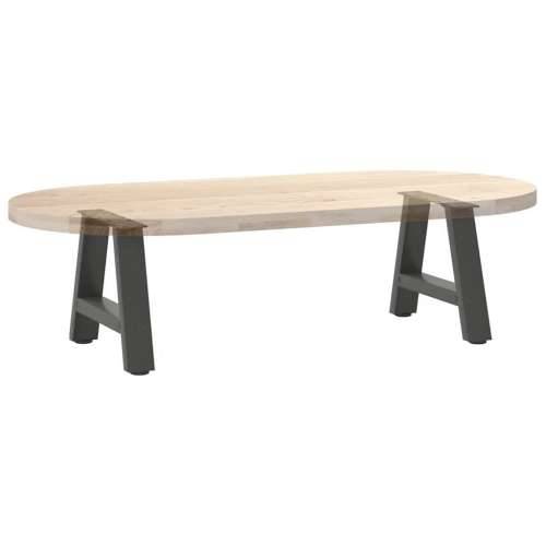 Noge za klub stolić A-oblika 2 kom antracit 30 x (30-31) cm čelik - Antracit 30 x (30-31) cm 1 Cijena